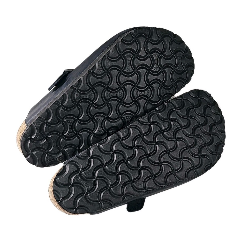 Birkenstock Boston Oiled Leather Clogs, Black, Size 36 - Picture 9 of 9